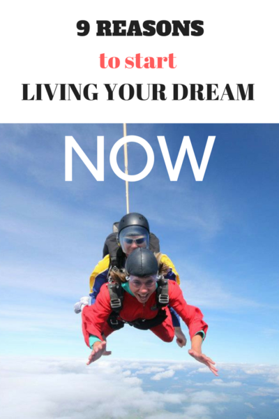 Pin it and save it for later: Start to live your dream today!