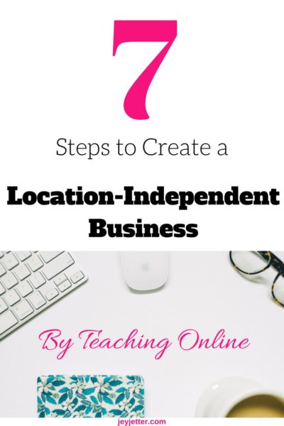 Create your Location-Independent Business By Teaching Online