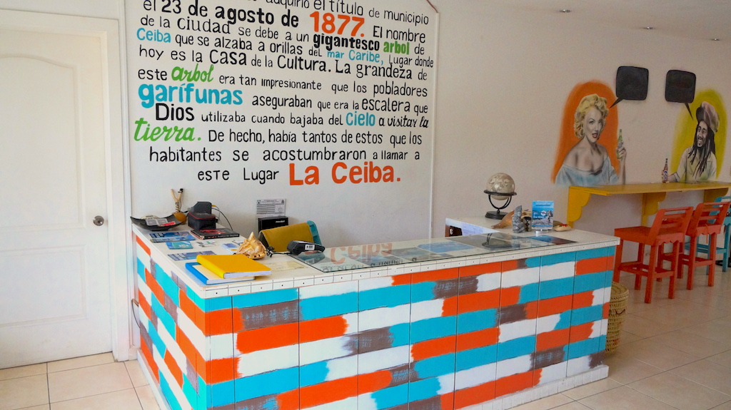 La Ceiba has one great hostel to stay at: 1877 Hostel