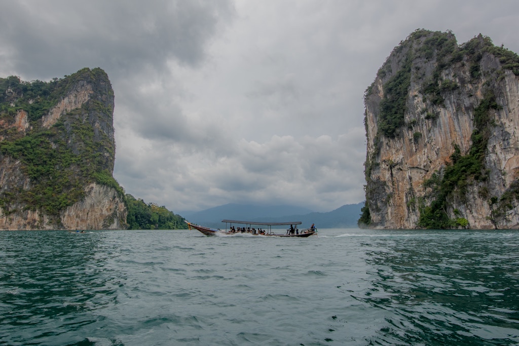 A boat trip to one of Thailand's beautiful islands.