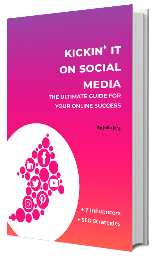 ebook cover Kickin It On Social Media Guide
