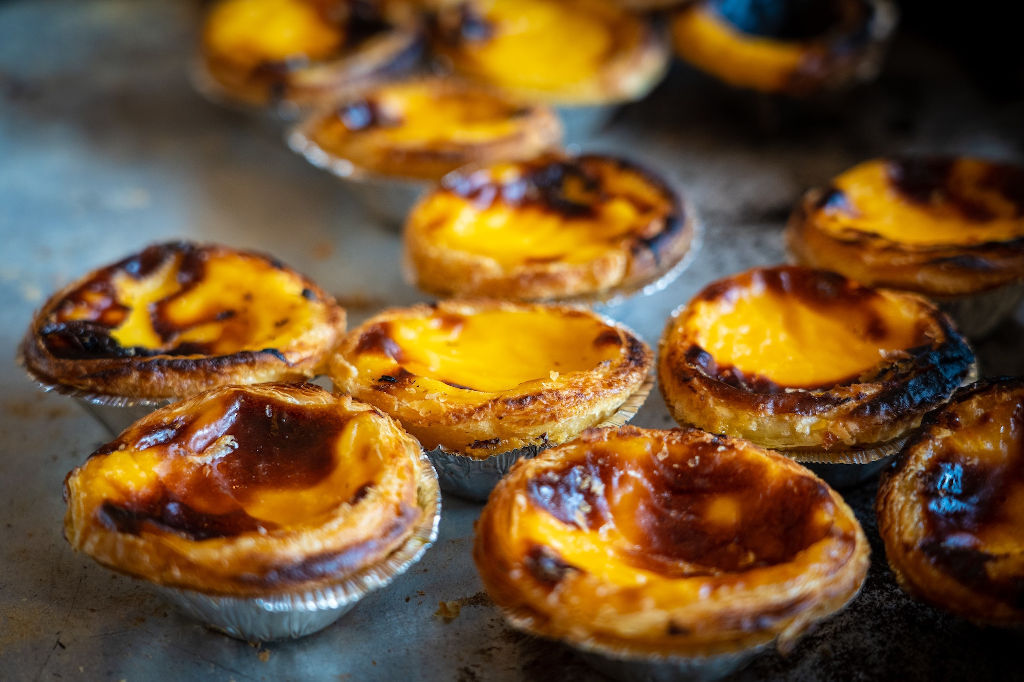 Pastel de Nata is a traditional dish to try when in Portugal as a Digital Nomad Family.